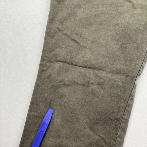 Bruhl Pants Mens Size 36 Regular Grey Cotton Stretch Plus Jean Chino Zip Fly - Picture 9 of 14